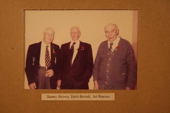 Bunny Brown, Herb Bendt, and Arthur Reeves, courtesy of RCL #295